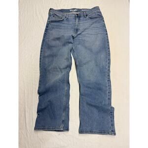 Wrangler Bootcut denim jeans  relaxed fit men’s size 33x30 blue medium wash